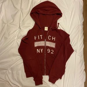 Abercrombie zip-up hoodie